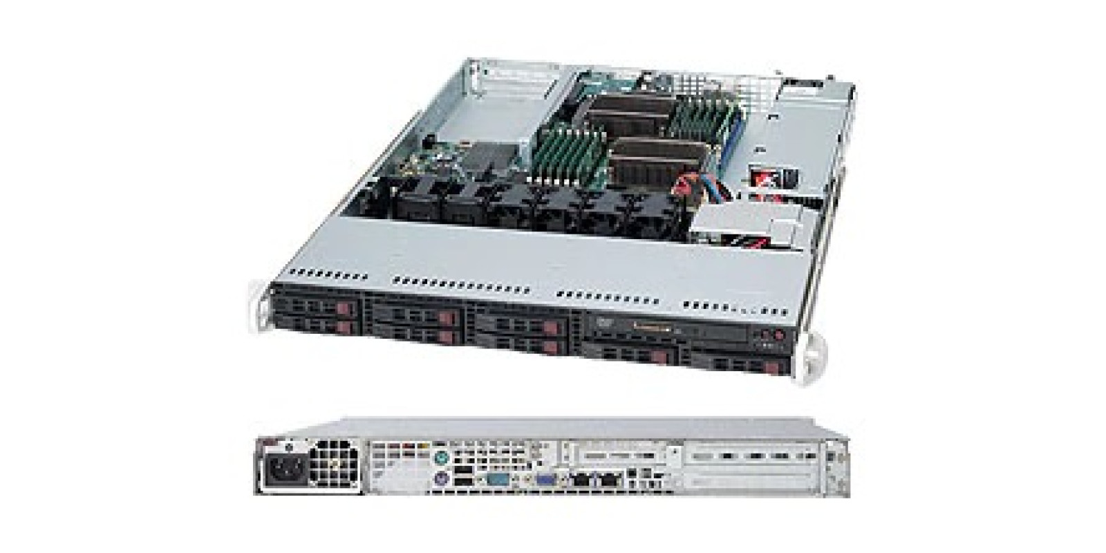 Supermicro CSE-113TQ-600WB 19