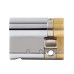  циліндр половинка abloy protec2 41,5 (31*10,5) хром полірований 3 ключа ручки на планці з протектором rostex r4 r 85мм (38-55мм) хром полірований 50911 3