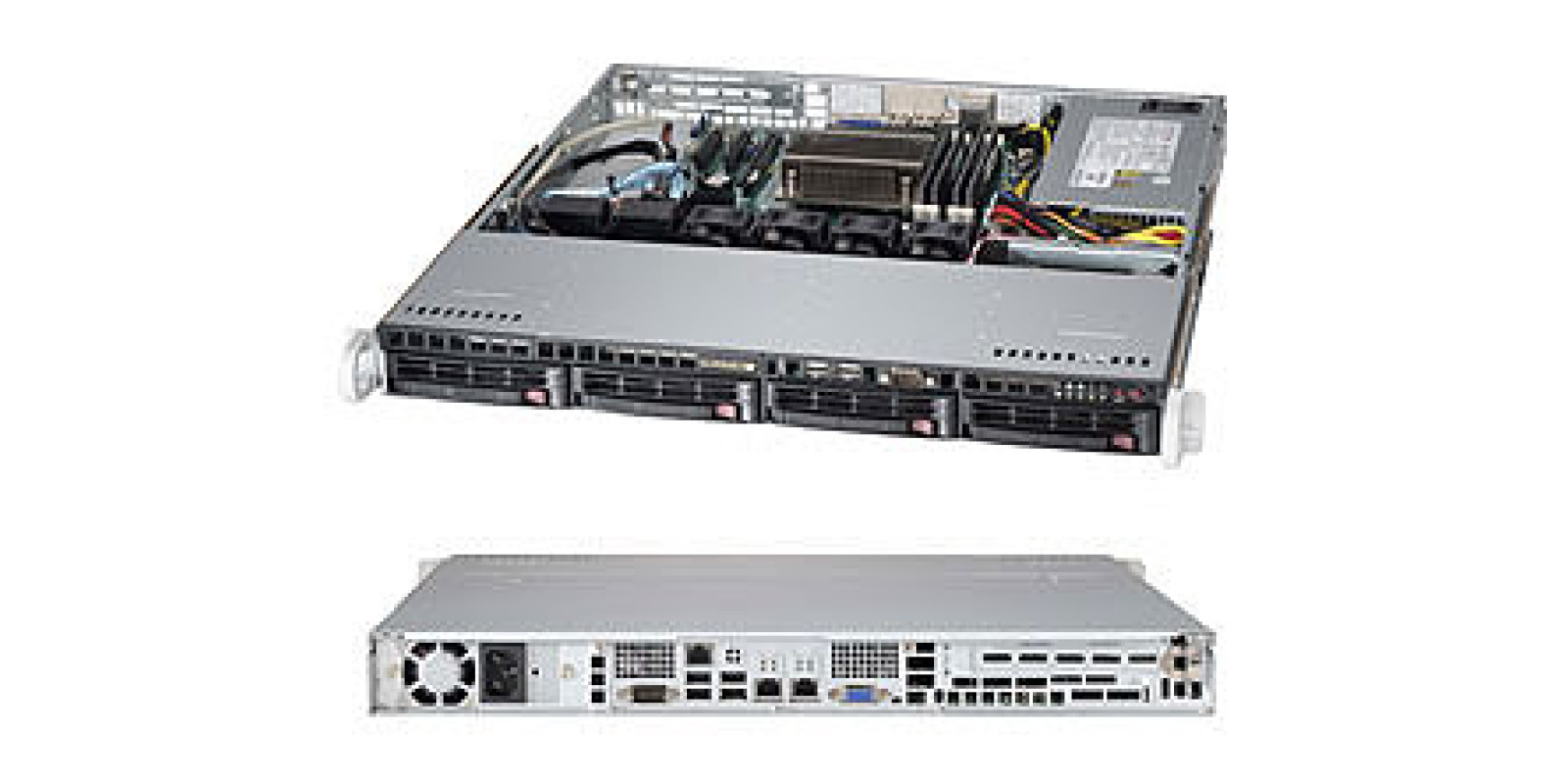 Supermicro CSE-813MTQ-350CB 19