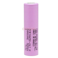 Samsung ICR18650-26J 2600 mAh - 10А (версия 3) samsung icr18650-26j 2600 mah - 10а (версия 3) офис, бизнес и торговля 54376 1