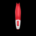  satisfyer vibes power flower - оригинальный вибромассажер, 19х4.6 см (красный) хобби, отдых и досуг 13177 3