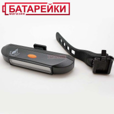  фонарь велосипедный hyd-011-cob(красный+синий), 2xaaa офис, бизнес и торговля 54342 1