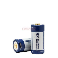  keeppower p1634u1 rcr123a micro usb 16340 3.0v 860mah офис, бизнес и торговля 54151 1