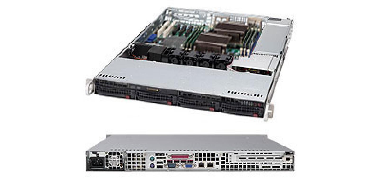 Supermicro CSE-815TQ-600CB 19
