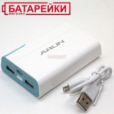  power bank arun y39 8400mah white-blue офис, бизнес и торговля 54508 1