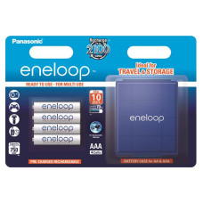 Аккумулятор Panasonic Eneloop AAA 750 4BP mAh NI-MH+case