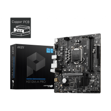 Системна плата: MSI H510M-A PRO s1200 2DDR4/VGA/HDMI/2PCIe/1xM.2