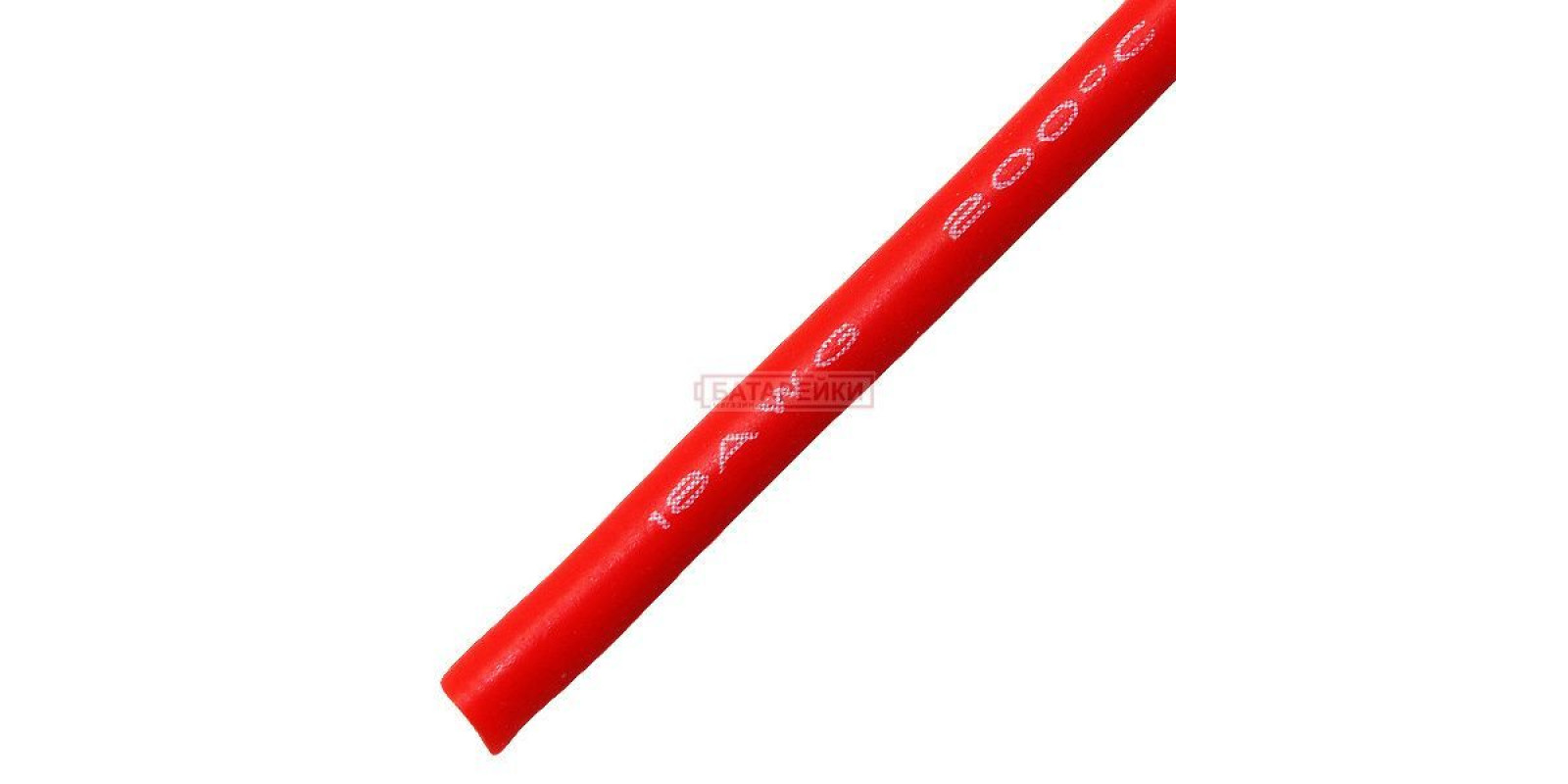 Силіконовий провід 18AWG червоний