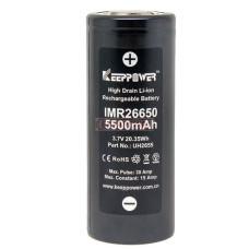 KEEPPOWER IMR26650 5500mAh keeppower imr26650 5500mah офис, бизнес и торговля 54260 1