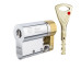 Циліндр половинка ABLOY Protec2 51,5 (41*10,5) хром полірований 3 ключа циліндр половинка abloy protec2 51,5 (41*10,5) хром полірований 3 ключа ручки на планці з протектором rostex r4 r 85мм (38-55мм) хром полірований 50908 2