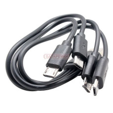  кабель micro usb 2.0 cables 20cm 1 for 4 micro usb офис, бизнес и торговля 54197 1