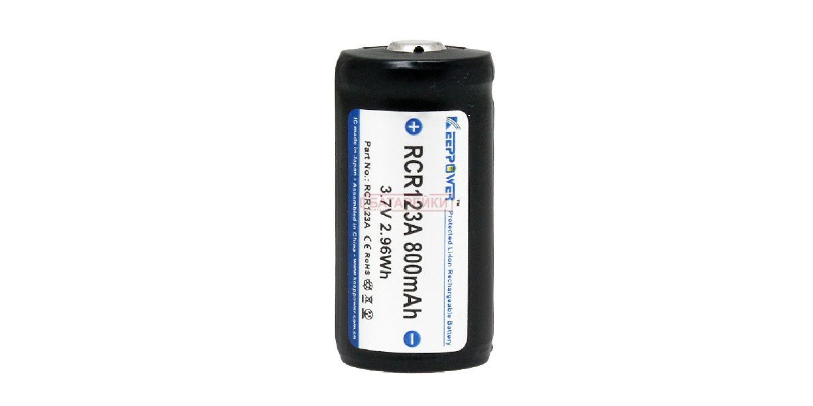 KEEPPOWER RCR123 800mAh KEEPPOWER RCR123 800mAh