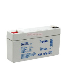  6v 1,3ah merlion agm gp613f1 (95 x 25 x 50 (55)) q40 офис, бизнес и торговля 54514 1