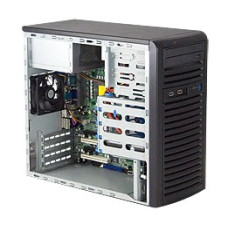 Supermicro CSE-731i-300B Mini-Tower, 4xSATA fixed, 2x5.25