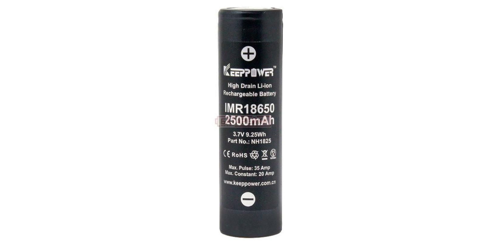 KEEPPOWER IMR18650 2500mah 30A KEEPPOWER IMR18650 2500mah 30A