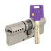 Циліндр MUL-T-LOCK MTL400/ClassicPRO 62 (31*31) нікель сатин циліндр mul-t-lock mtl400/classicpro 62 (31*31) нікель сатин ручки на планці з протектором rostex r4 r 85мм (38-55мм) хром полірований 50788 2