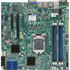 Supermicro MBD-X10SL7-F Intel C222, Micro ATX, 1xCPU LGA 1150, 4 slots DDR3 ECC UDIMMs, LSI 2308, 8xSAS2 (6Gbps), 2*SATA 3, 4*SATA 2, 2x1GbE LAN, IPMI 2.0