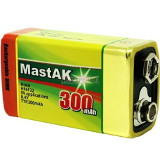  аккумулятор mastak 30hr22 (крона/6f22) офис, бизнес и торговля 54334 1