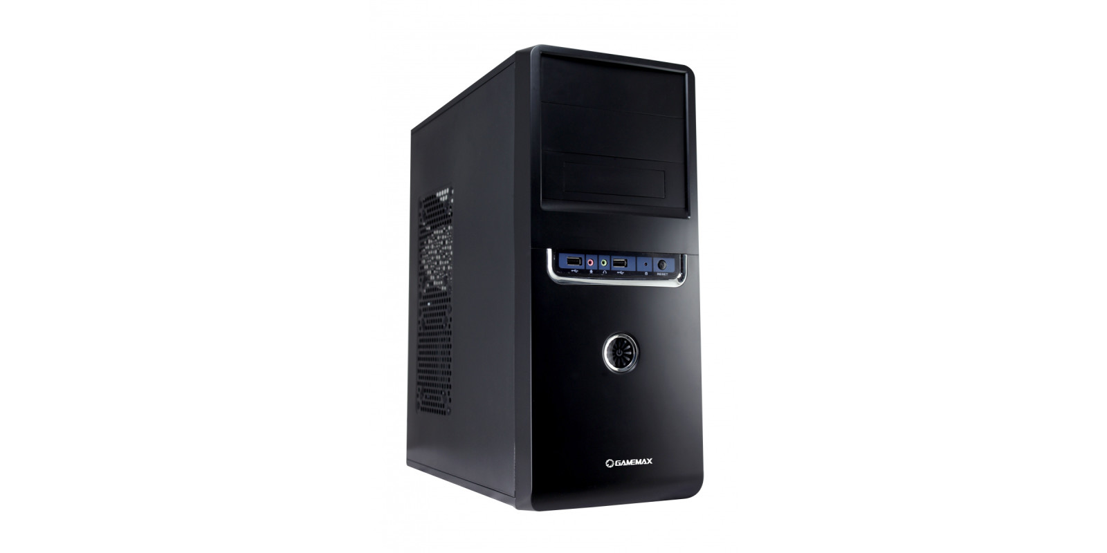 Корпус: GAMEMAX ET-201 Midi-Tower, ATX с БЖ GM-400-8cm 400W