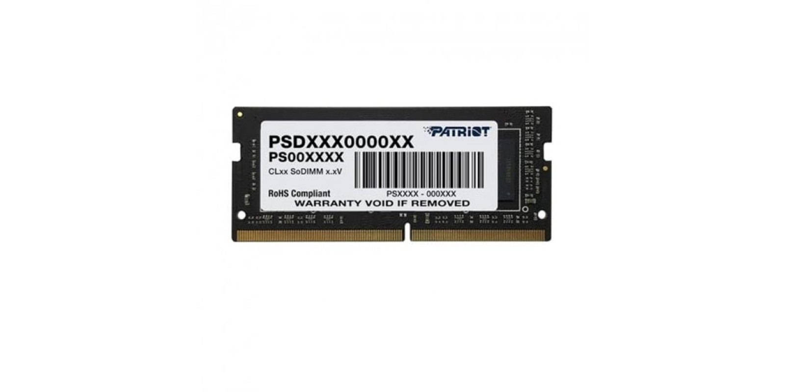 Пам'ять: Patriot 2400 8GB DDR4 SO-DIMM 2400MHz