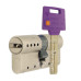  циліндр mul-t-lock mtl400/classic pro mod 85 (40*45) (модульний) нікель сатин ручки на планці з протектором rostex r4 r 85мм (38-55мм) хром полірований 50778 2