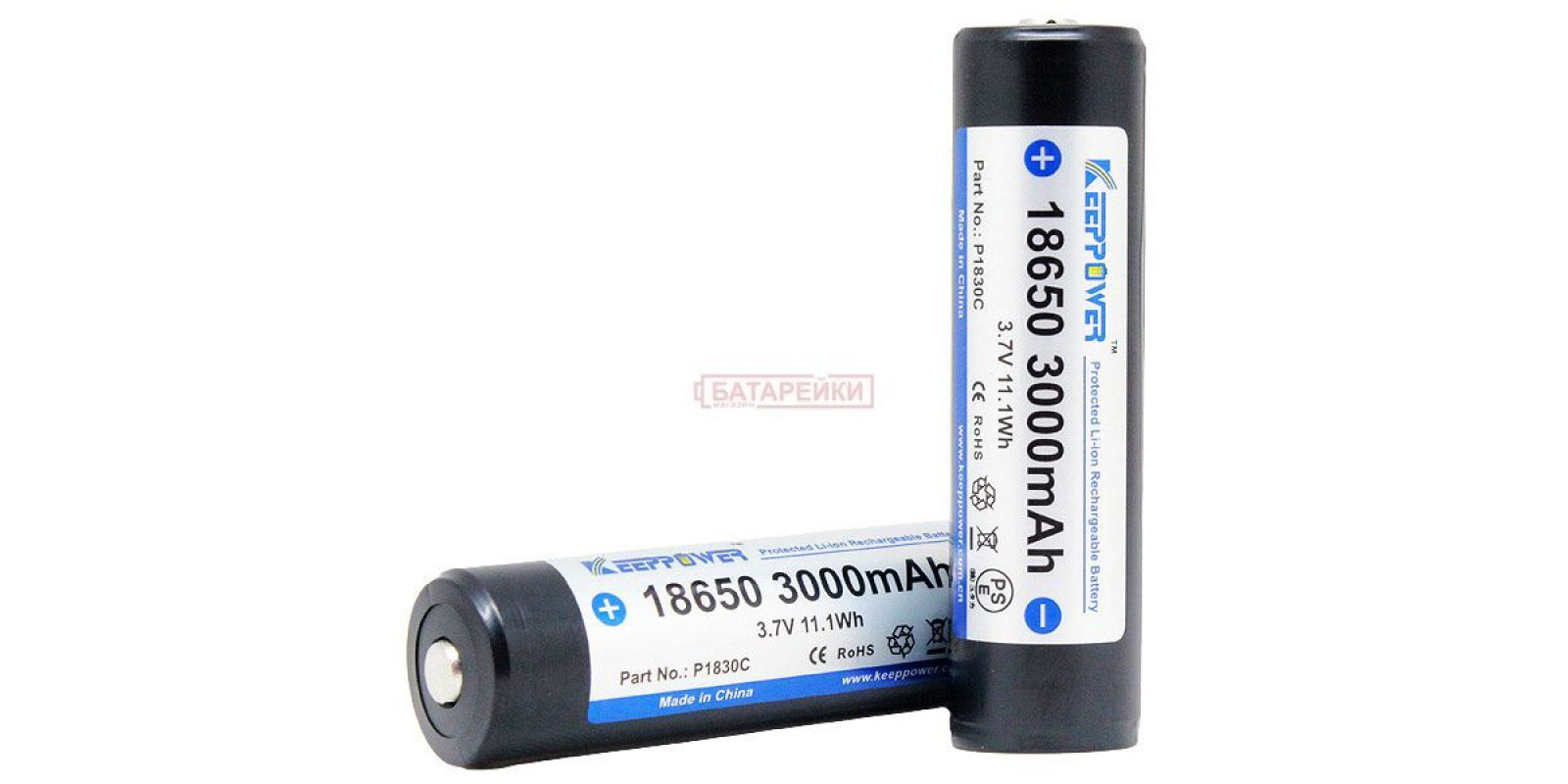 KEEPPOWER 18650 3000 mAh