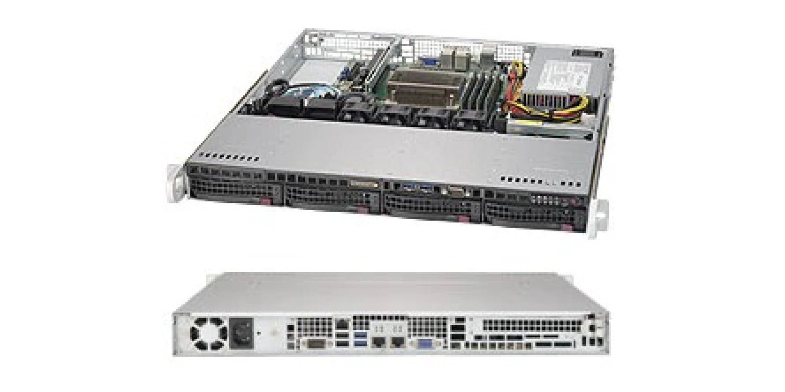 Supermicro CSE-813MFTQC-350CB 19