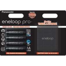 Аккумулятор Panasonic Eneloop Pro AA 2500 mAh 4BP+Case