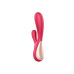  satisfyer mono flex смарт-вибратор кролик, 11.5х3.5 см (красный) хобби, отдых и досуг 13158 3