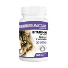 Unicum Premium Бреверс с чесноком для котов