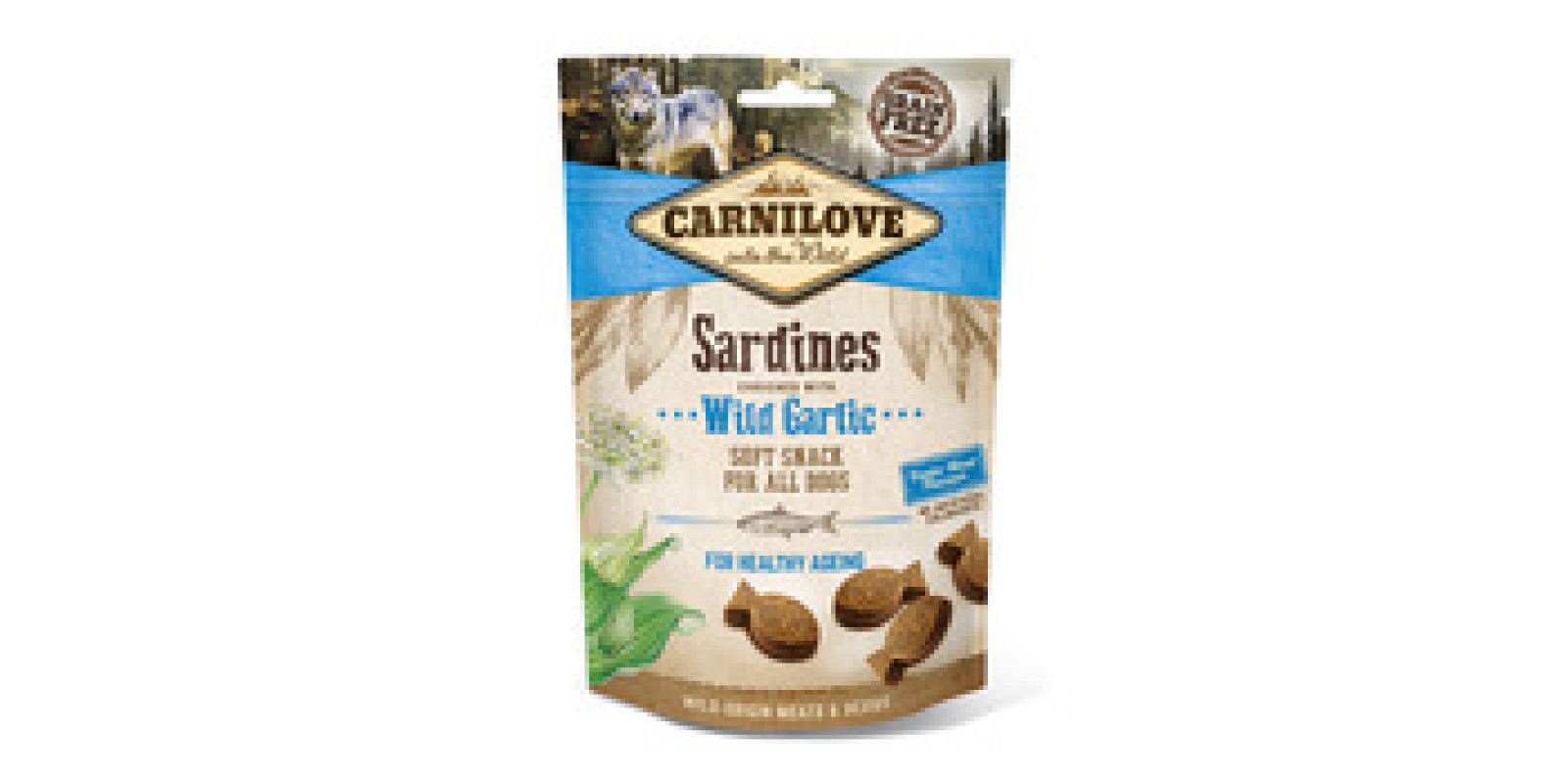 Carnilove Semi-Moist Sardines enriched with Wild garlic