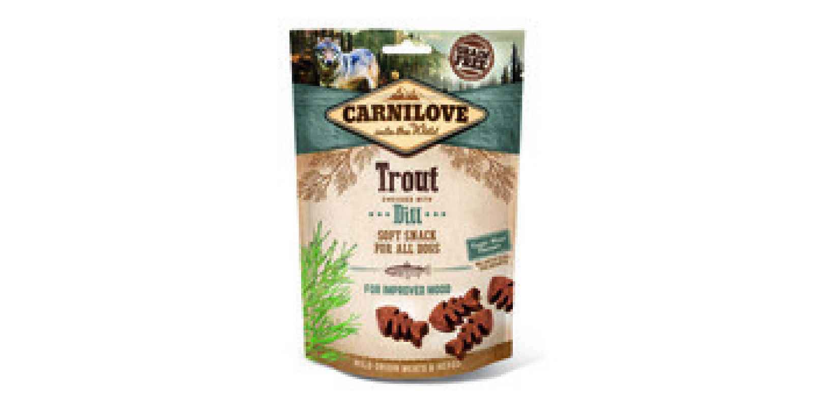 Carnilove Semi-Moist Trout enriched with Dill