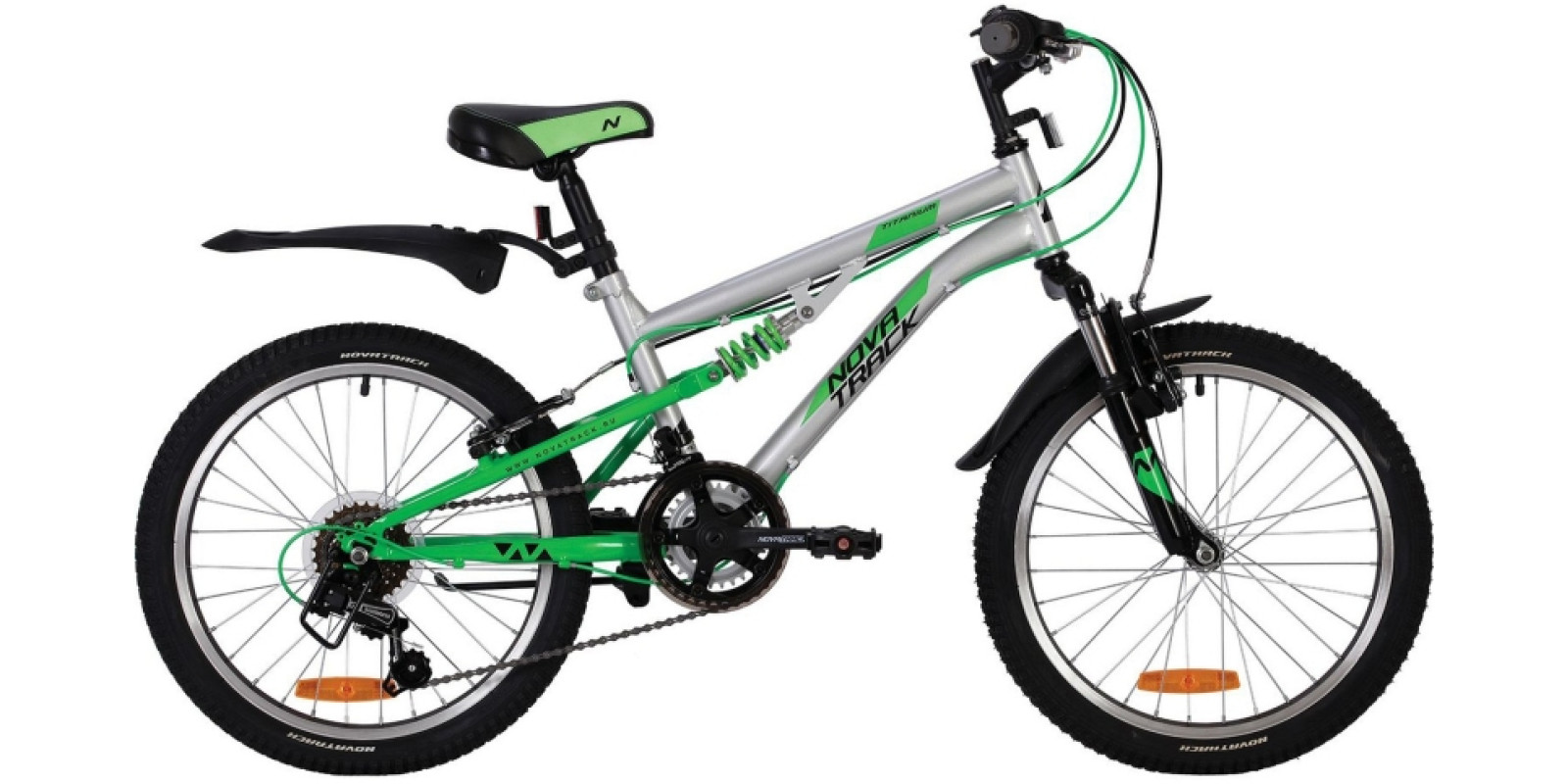 Детский велосипед Novatrack Titanium 12-sp. 20 Детский велосипед Novatrack Titanium 12-sp. 20