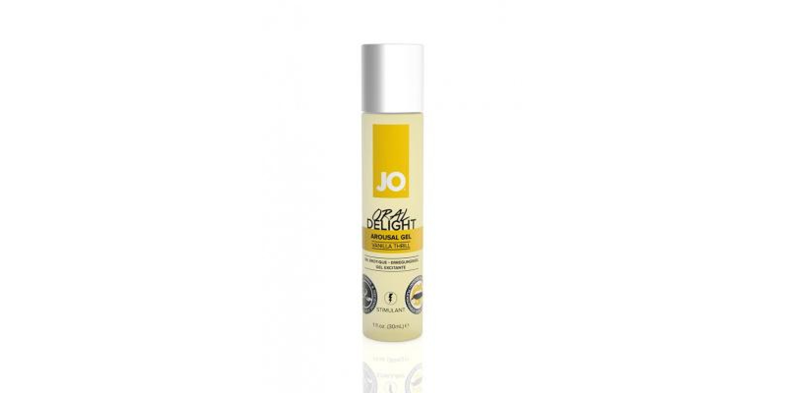 System JO Oral Delight Vanilla Thrill гель лубрикант для орального сексу з ароматом та смаком ванілі, 30 мл