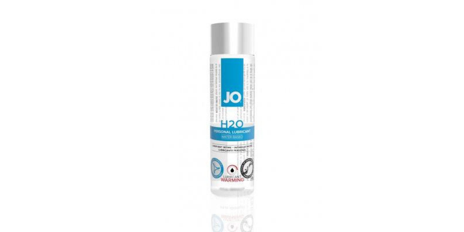 System JO H2O Lube Warming - согревающий лубрикант на водной основе, 60 мл