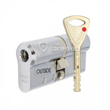Циліндр ABLOY Protec2 63 (32H*31) (H - гартована сторона) хром полірований циліндр abloy protec2 63 (32h*31) (h - гартована сторона) хром полірований ручки на планці з протектором rostex r4 r 85мм (38-55мм) хром полірований 50774 1