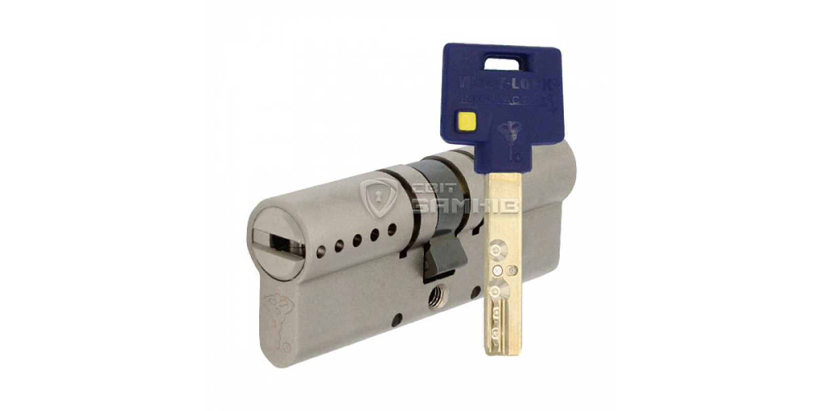 Циліндр MUL-T-LOCK MTL600/Interactive+ 62 (31*31) нікель сатин