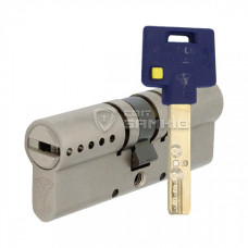  циліндр mul-t-lock mtl600/interactive+ 62 (31*31) нікель сатин ручки на планці з протектором rostex r4 r 85мм (38-55мм) хром полірований 50785 1
