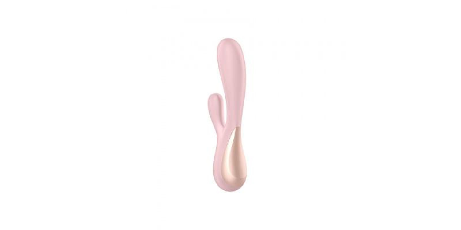 Satisfyer Mono Flex Смарт-вибратор кролик, 11.5х3.5 см (розовый)