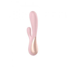 Satisfyer Mono Flex Смарт-вибратор кролик, 11.5х3.5 см (розовый)