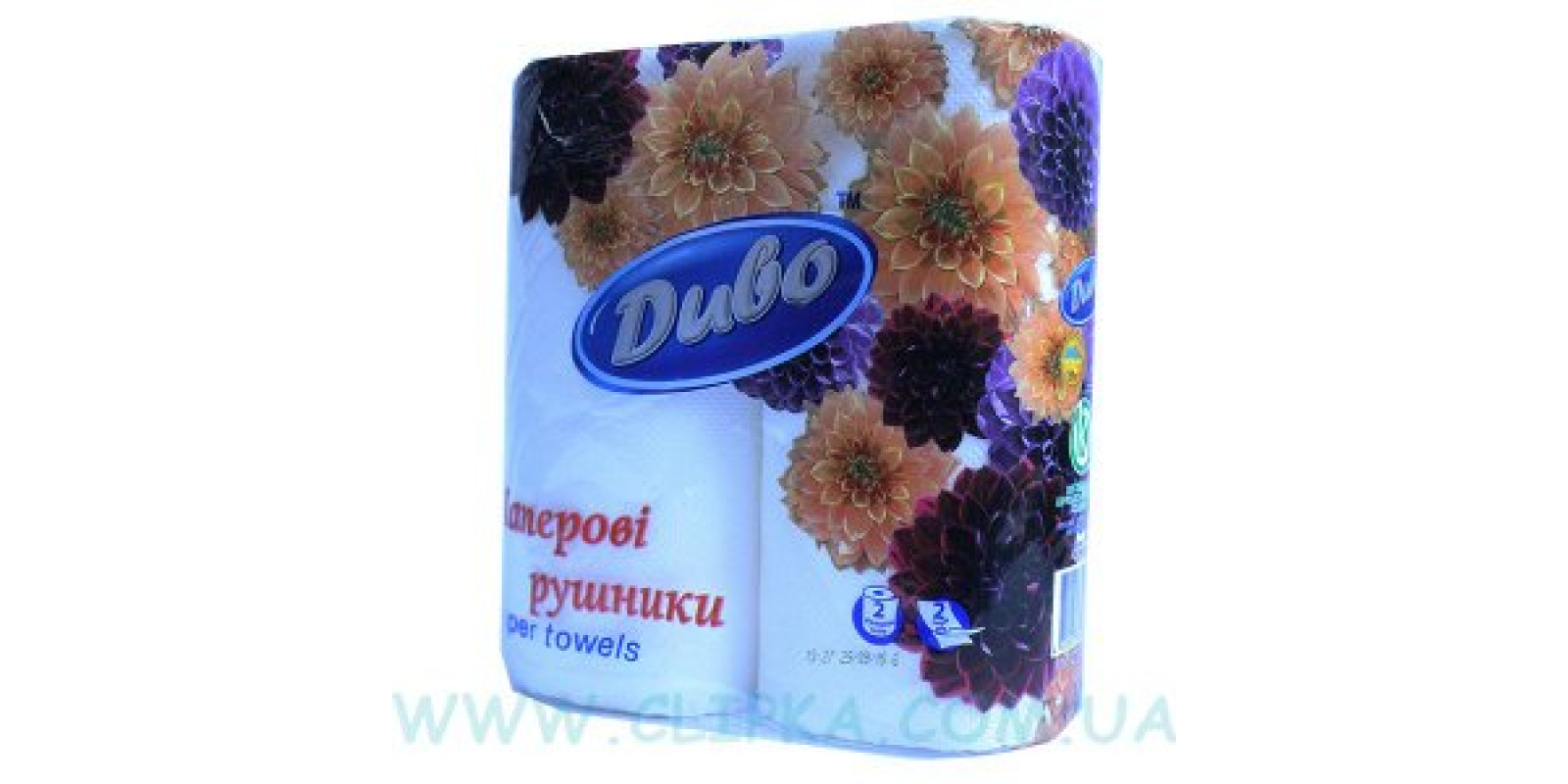 Бумажные полотенца Диво 2 шт в уп.