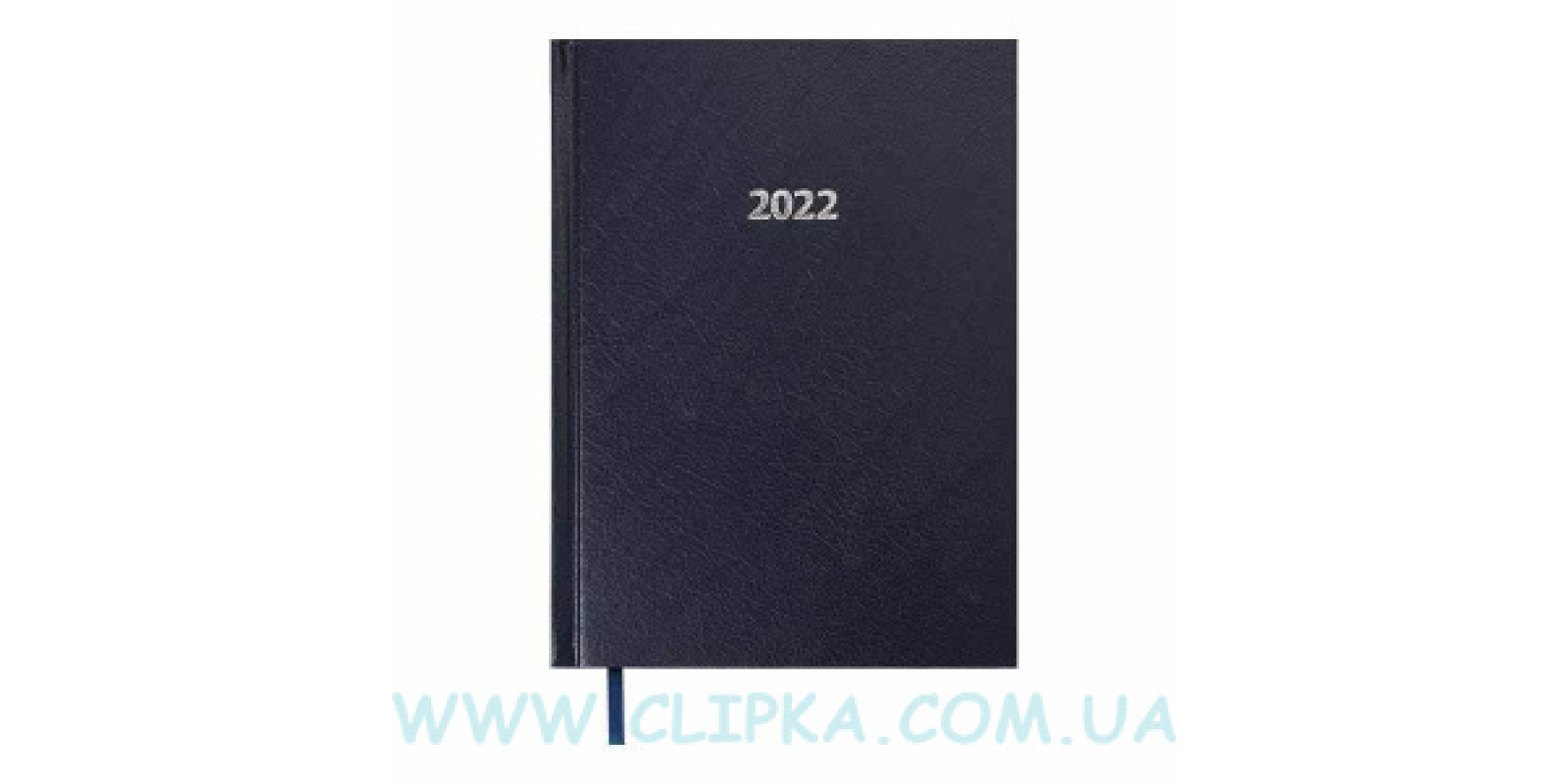 Щоденник датований 2022 STRONG A5 336 стор. темно-синій