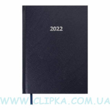 Щоденник датований 2022 STRONG A5 336 стор. темно-синій