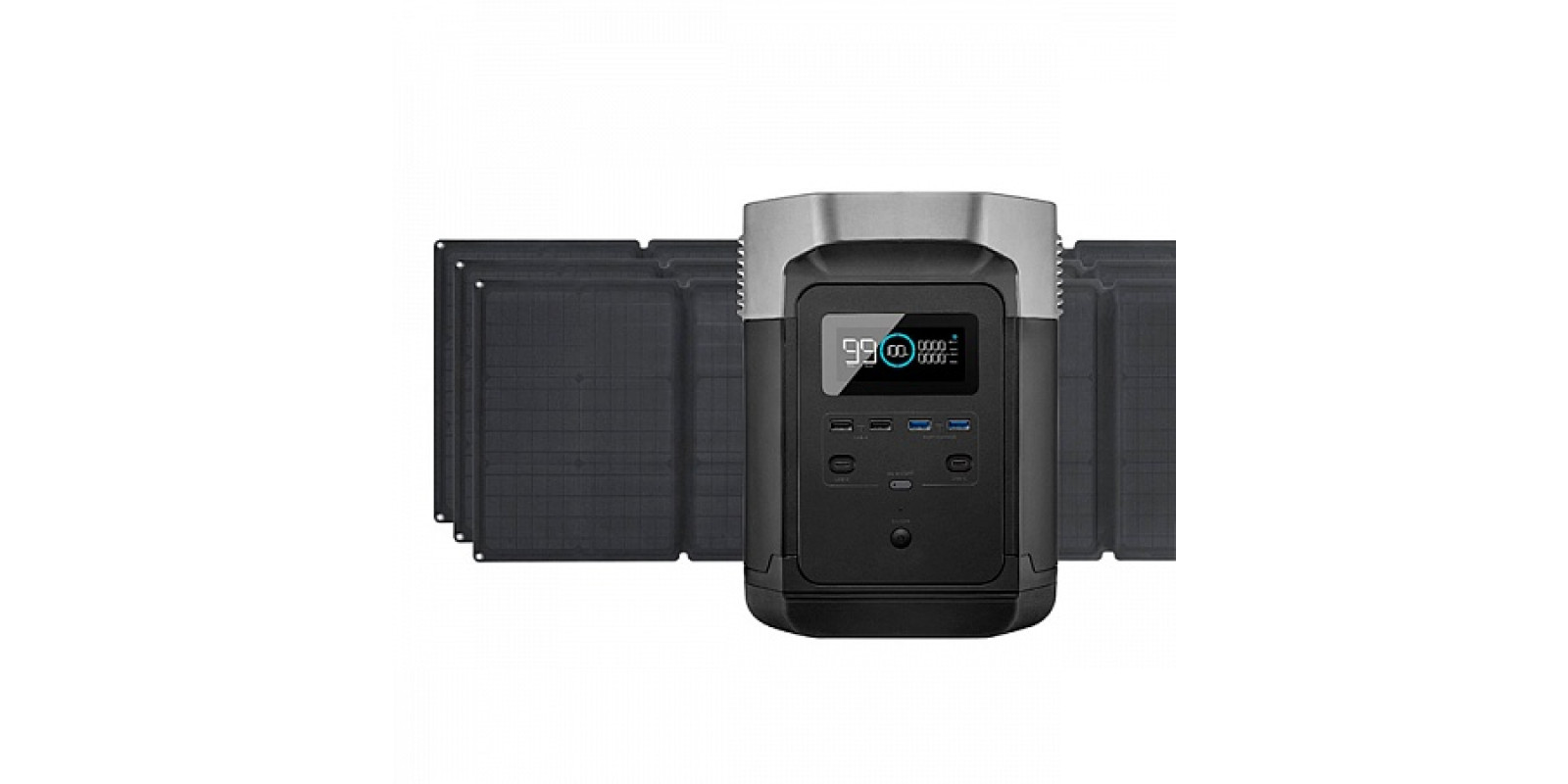 Комплект EcoFlow DELTA з 3 сонячними панелями