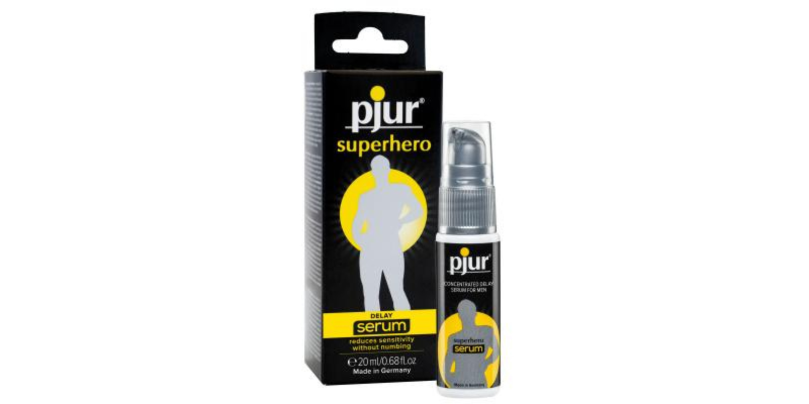 Pjur Superhero Serum - гель для продления полового акта, 20 мл