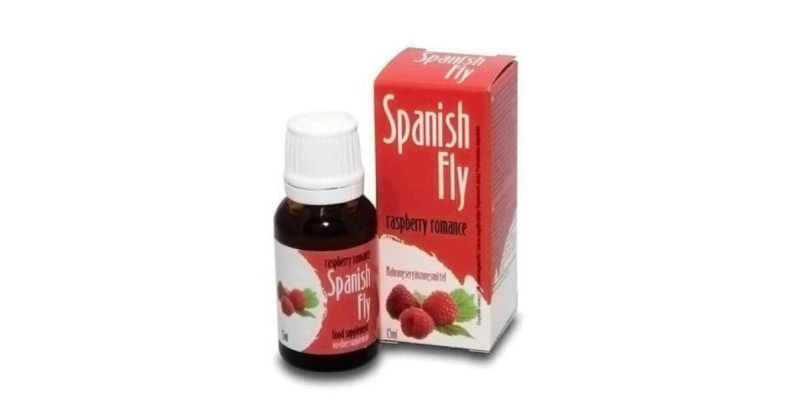 Збудливі краплі Spanish Fly, малина, 15 мл