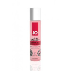 System JO Oral Delight Strawberry - гель лубрикант для орального секса со вкусом клубники, 30 мл (30 мл)