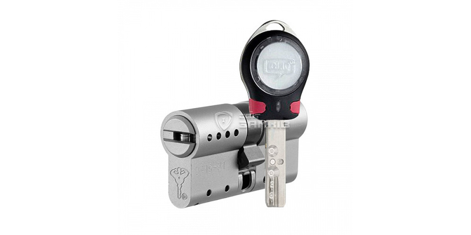 Циліндр MUL-T-LOCK MTL600/Interactive+ CLIQ 64 (33i*31) нікель сатин