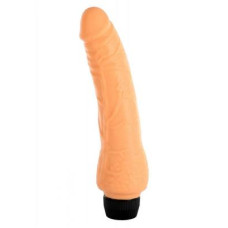 Вибратор латексный Vinyl P-shape #2 телесный, 20х4 см Вибратор латексный Vinyl P-shape #2 телесный, 20х4 см