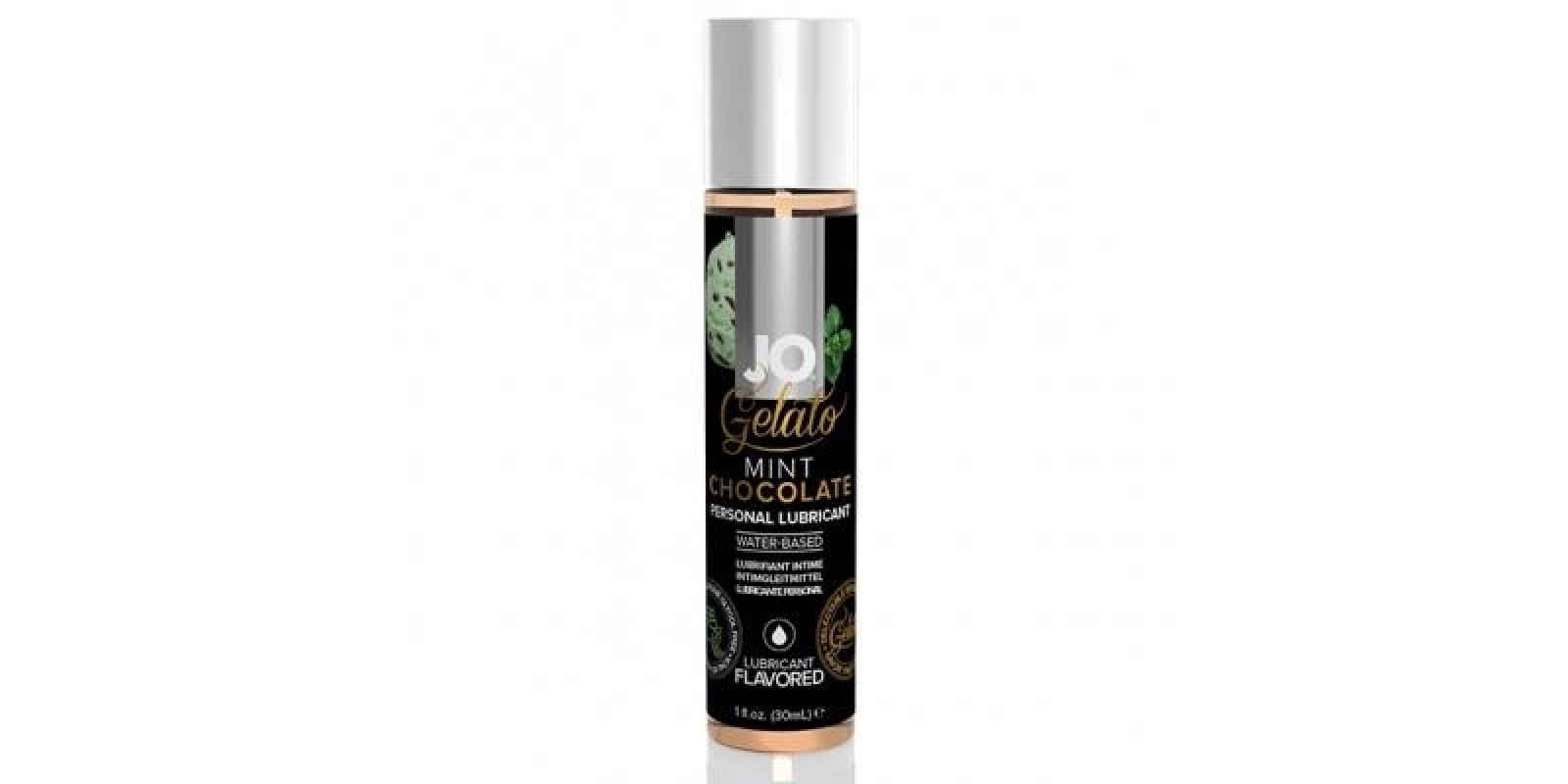 System JO - Gelato Mint Chocolate Lubricant - оральный лубрикант со вкусом мятного шоколада, 30 мл System JO - Gelato Mint Chocolate Lubricant - оральный лубрикант со вкусом мятного шоколада, 30 мл